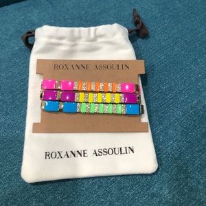 Roxanne Assoulin High Lite bracelets New Set of 3